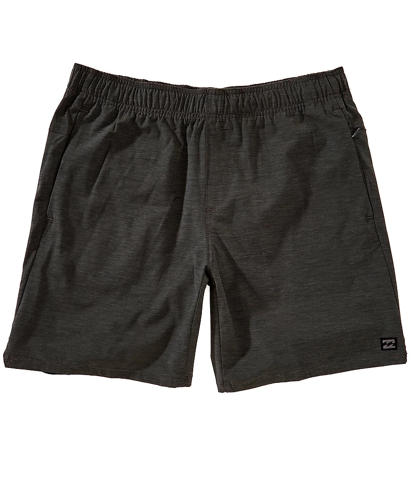 Billabong Crossfire Printed Elastic Submersible 18#double; Inseam Shorts