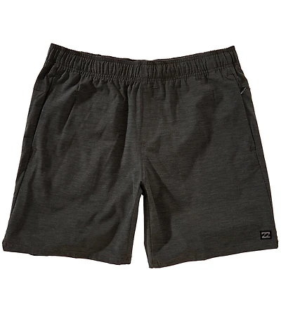 Billabong Crossfire Printed Elastic Submersible 18#double; Outseam Shorts