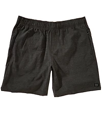 Billabong Crossfire Printed Elastic Submersible 18#double; Inseam Shorts