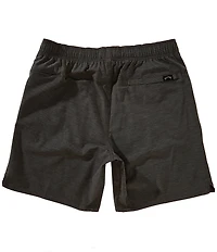 Billabong Crossfire Printed Elastic Submersible 18#double; Inseam Shorts