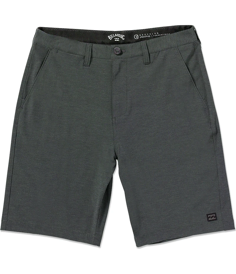 Billabong Crossfire Solid Elastic Submersible 18#double; Inseam Shorts