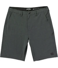 Billabong Crossfire Solid Elastic Submersible 18#double; Inseam Shorts