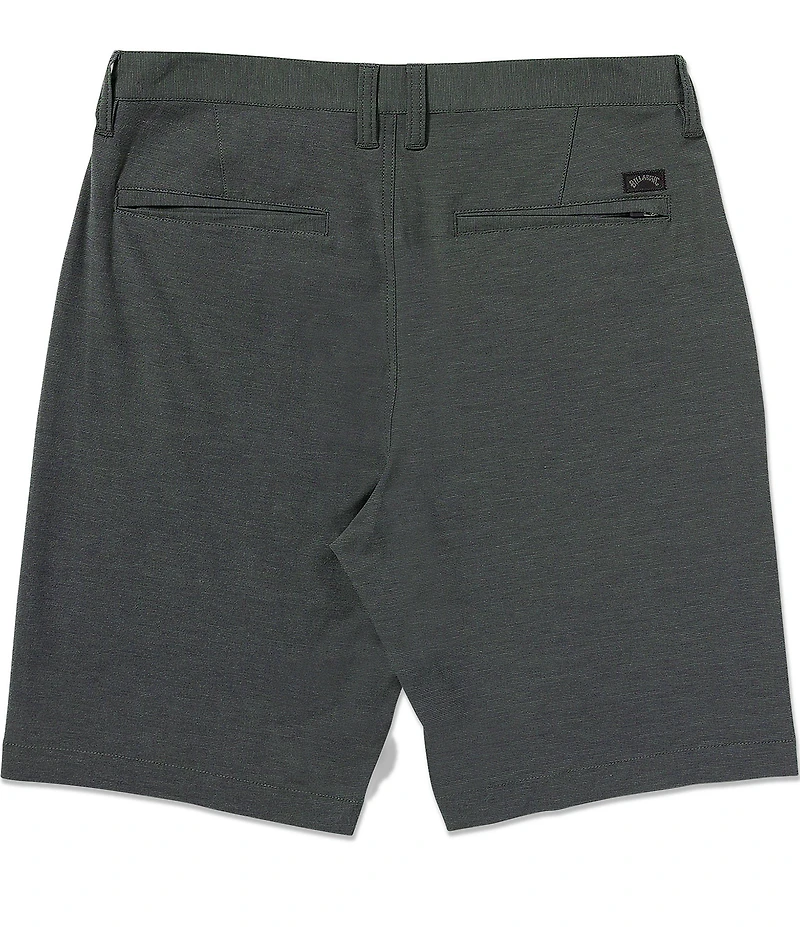 Billabong Crossfire Solid Elastic Submersible 18#double; Inseam Shorts