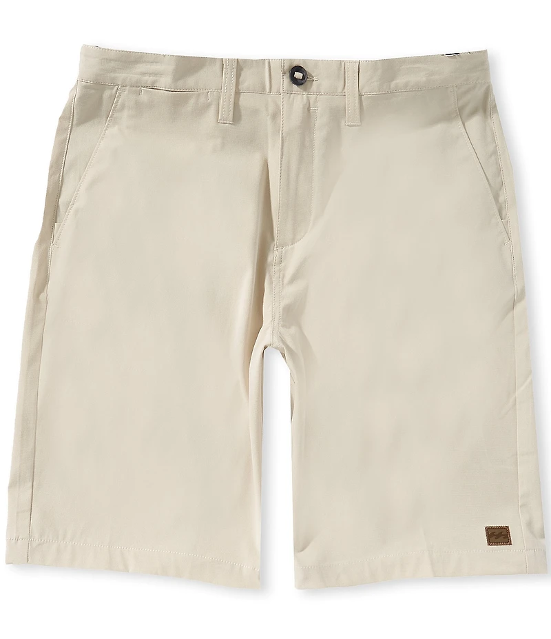 Billabong Crossfire Solid Elastic Submersible 18#double; Inseam Shorts