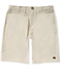 Billabong Crossfire Solid Elastic Submersible 18#double; Inseam Shorts