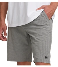 Billabong Crossfire Solid Elastic Submersible 18#double; Inseam Shorts