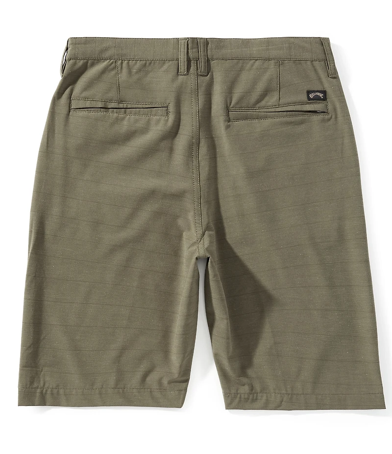 Billabong Crossfire Solid Elastic Submersible 18#double; Inseam Shorts