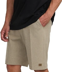 Billabong Crossfire Solid Elastic Submersible 18#double; Inseam Shorts