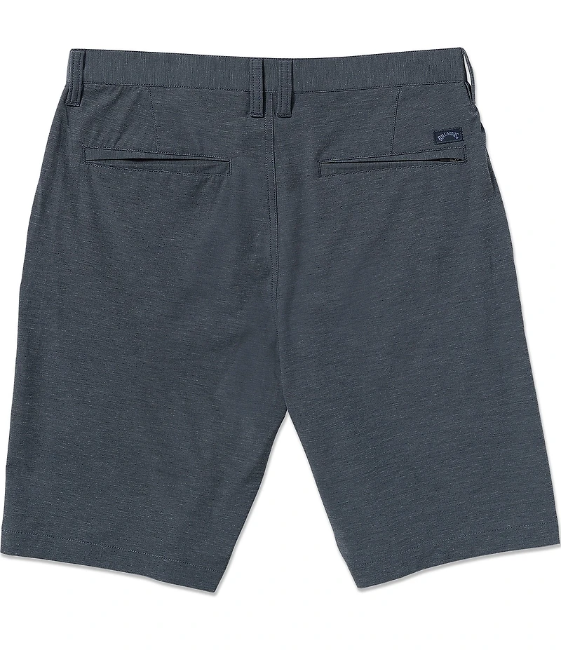 Billabong Crossfire Solid Elastic Submersible 18#double; Inseam Shorts