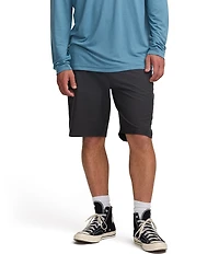 Billabong Crossfire Solid Elastic Submersible 18#double; Inseam Shorts