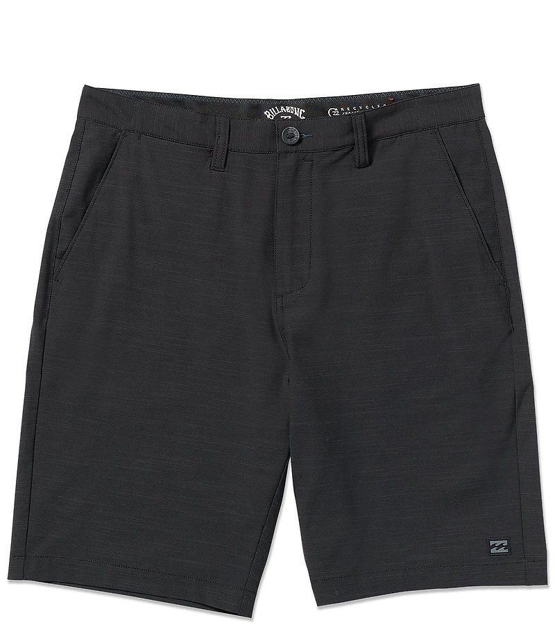 Billabong Crossfire Solid Elastic Submersible 18#double; Inseam Shorts