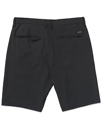 Billabong Crossfire Solid Elastic Submersible 18#double; Inseam Shorts