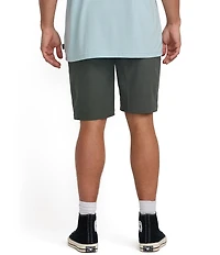 Billabong Crossfire Solid Elastic Submersible 18#double; Inseam Shorts