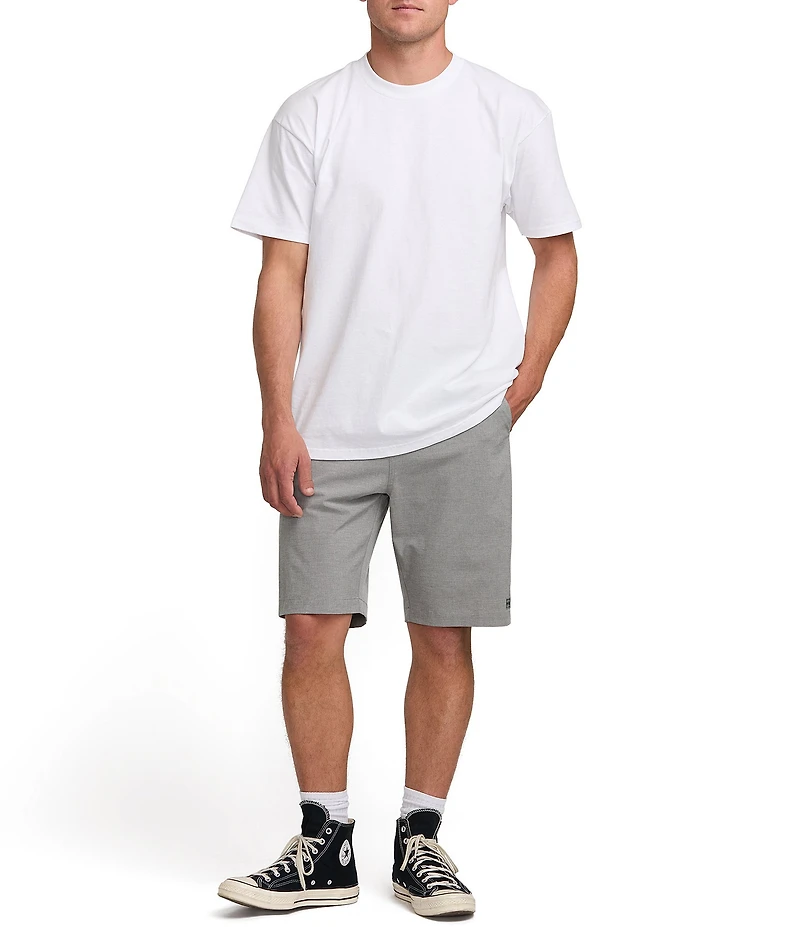 Billabong Crossfire Solid Elastic Submersible 18#double; Inseam Shorts