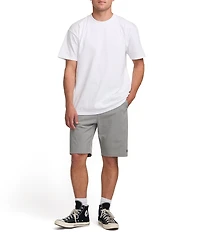 Billabong Crossfire Solid Elastic Submersible 18#double; Inseam Shorts