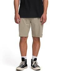 Billabong Crossfire Solid Elastic Submersible 18#double; Inseam Shorts