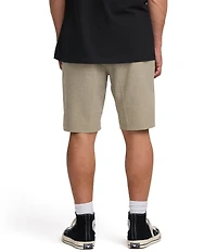 Billabong Crossfire Solid Elastic Submersible 18#double; Inseam Shorts