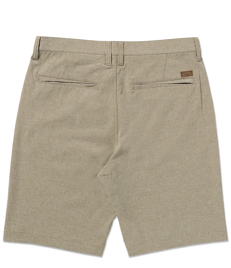 Billabong Crossfire Solid Elastic Submersible 18#double; Inseam Shorts