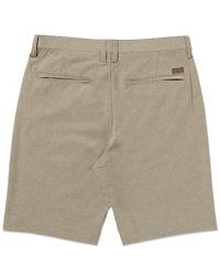 Billabong Crossfire Solid Elastic Submersible 18#double; Inseam Shorts