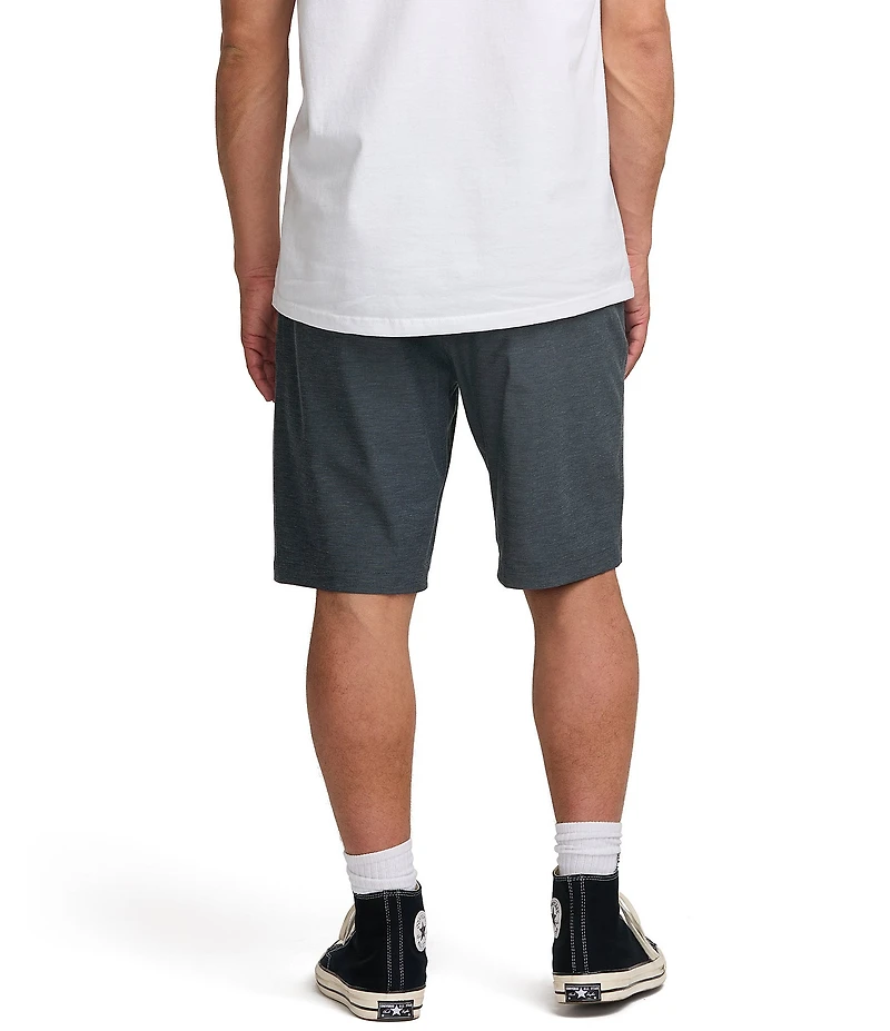 Billabong Crossfire Solid Elastic Submersible 18#double; Inseam Shorts