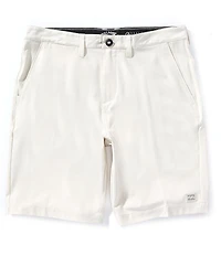 Billabong Crossfire Submersible Striped Slub Oxford 19#double; Outseam Hybrid Shorts