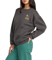 Billabong Desert Break Long Sleeve Fleece Sweatshirt