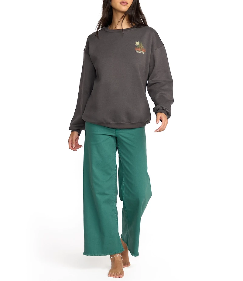 Billabong Desert Break Long Sleeve Fleece Sweatshirt