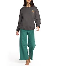 Billabong Desert Break Long Sleeve Fleece Sweatshirt