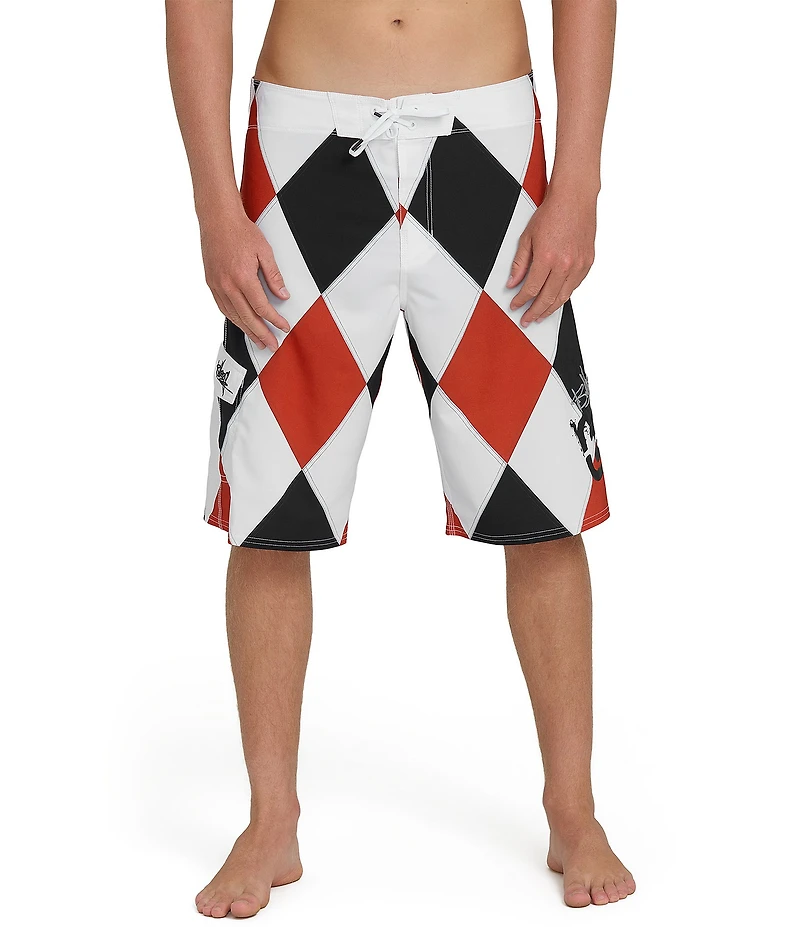 Billabong Diamonds Pro 22#double; Outseam Board Shorts