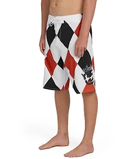 Billabong Diamonds Pro 22#double; Outseam Board Shorts