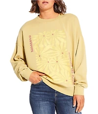 Billabong Echo Long Sleeve Brushed Fleece Sweatshirt
