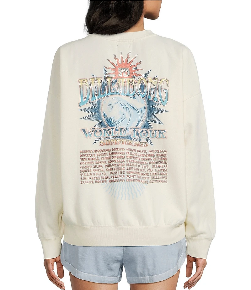 Billabong Echo Long Sleeve Brushed Fleece Sweatshirt
