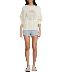 Billabong Echo Long Sleeve Brushed Fleece Sweatshirt