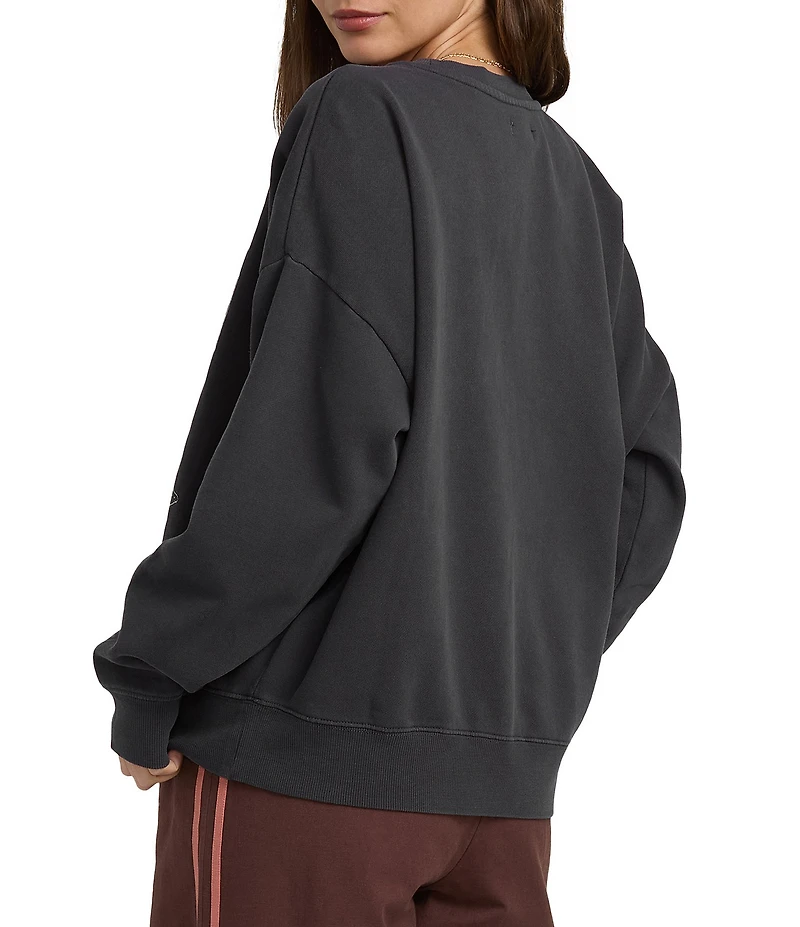 Billabong Echo Long Sleeve Brushed Fleece Sweatshirt