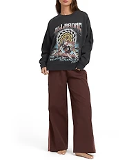 Billabong Echo Long Sleeve Brushed Fleece Sweatshirt