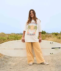Billabong Enjoy The Journey Oversized Graphic T-Shirt