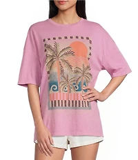 Billabong Feel The Heat Short Sleeve Boyfriend T-Shirt