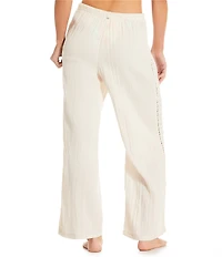 Billabong Feelin Fine Crochet Wide Leg Pull-On Pant Swim Cover-Up