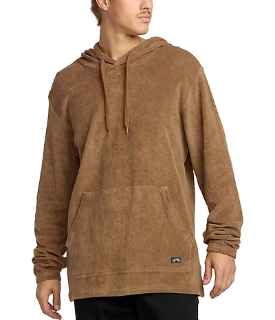 Billabong Fleck Diego Solid Long Sleeve Fleece Hoodie