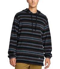 Billabong Flecker Diego Striped Long Sleeve Fleece Hoodie