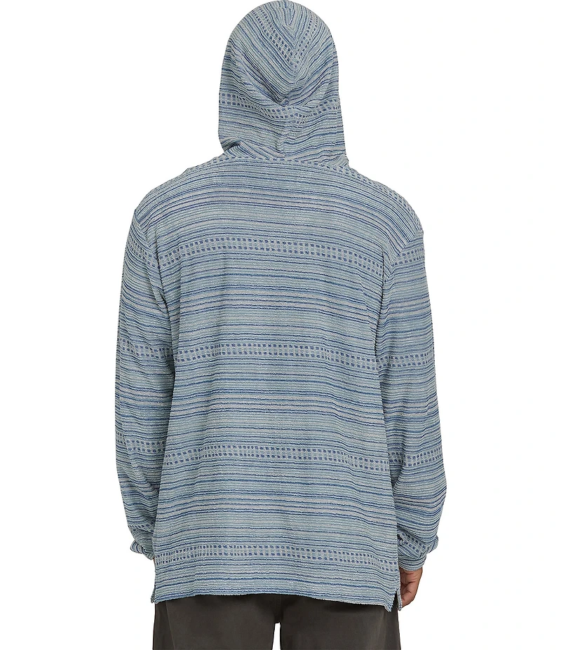 Billabong Flecker Diego Striped Long Sleeve Hoodie