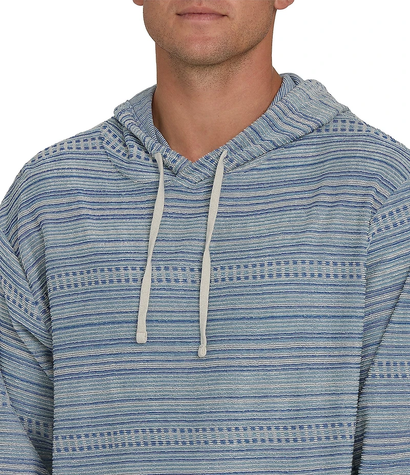 Billabong Flecker Diego Striped Long Sleeve Hoodie