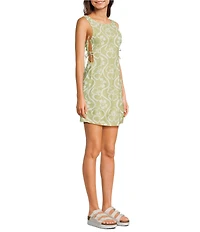 Billabong Floral Trip Sleeveless Mini Dress