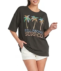 Billabong Found In Paradise Short Sleeve Oversized T-Shirt