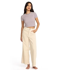 Billabong Free Fall Wide Leg Corduroy Pants