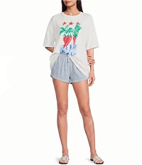 Billabong Freshest Pick Pepper Short Sleeve Oversized T-Shirt