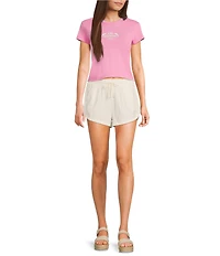 Billabong Getting There Short Sleeve Cropped T-Shirt