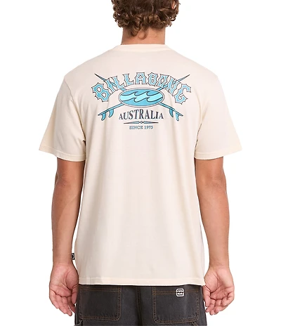 Billabong Heritage Arch Short Sleeve Graphic T-Shirt