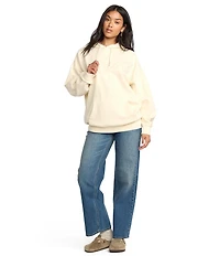 Billabong Hi Tide Dip Long Sleeve Brushed Fleece Hoodie