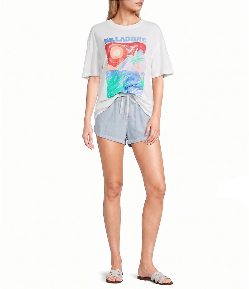 Billabong High and Low Short Sleeve Tomboy T-Shirt